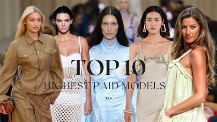 The 10 Highest Paid Models of 2015