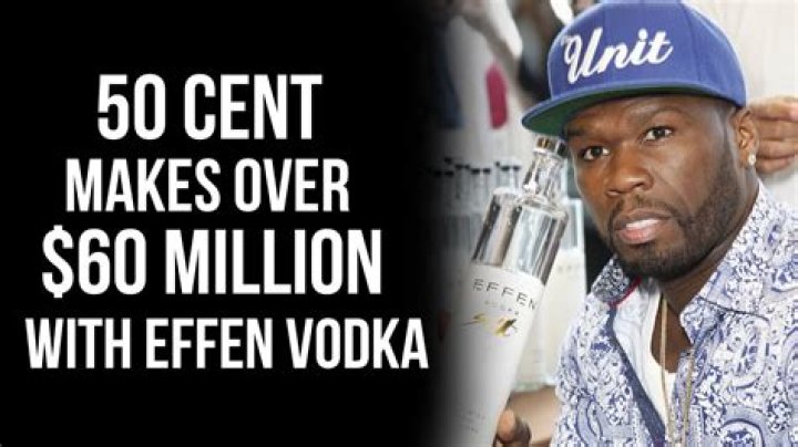 50 Cent Reportedly Just Sold His Stake In Effen Vodka For $60 Million