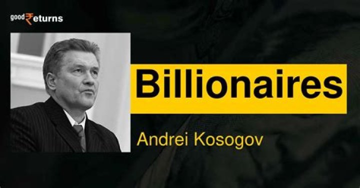 Andrei Kosogov Net Worth | Celebrity Net Worth