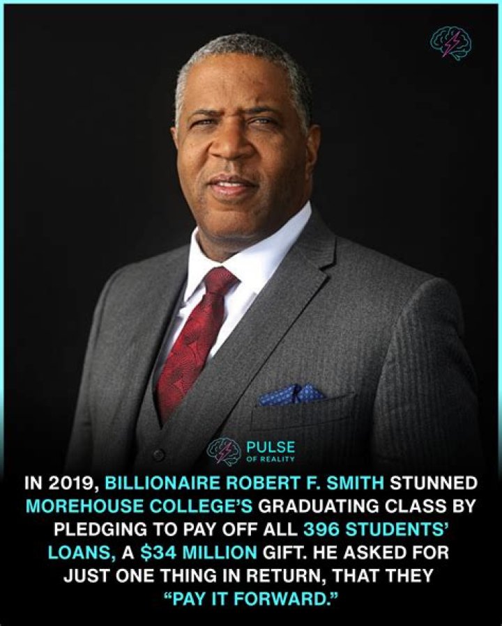 Billionaire Robert F. Smith Makes Another Pledge To Pay Off Student Loans – This Time To The Parents Of Morehouse College Class Of 2019