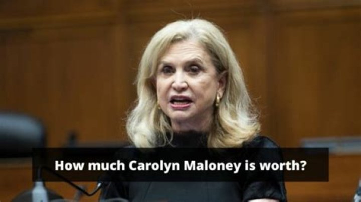 Carolyn Maloney Net Worth | Celebrity Net Worth