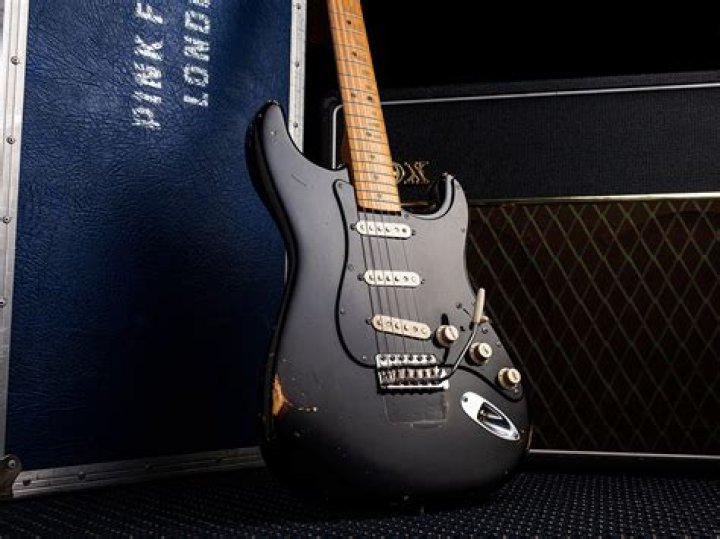 David Gilmour Of Pink Floyd Just Sold His "Black Strat" Guitar For A Record $3.975 Million