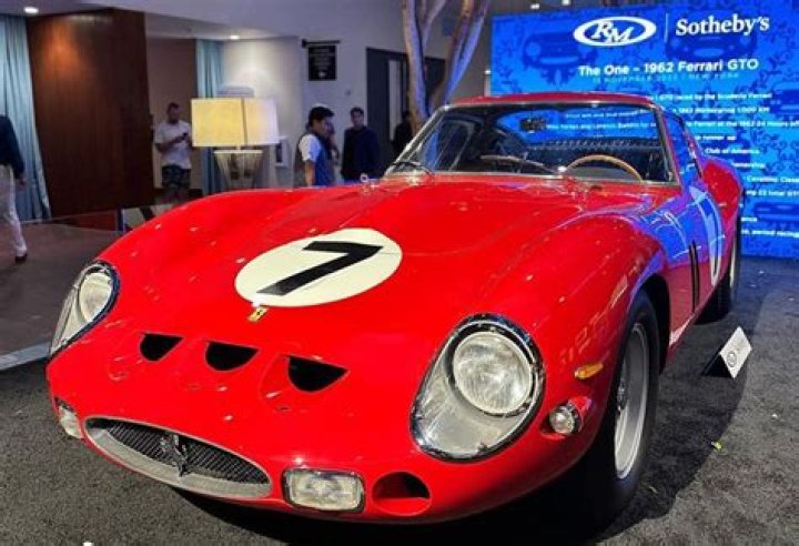 Extremely Rare 1962 Ferrari 250 GTO Will Have A $60 Million STARTING BID At Auction In November