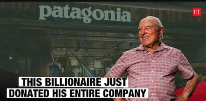 Yvon Chouinard Just Donated Patagonia To Charity. The Entire Company.