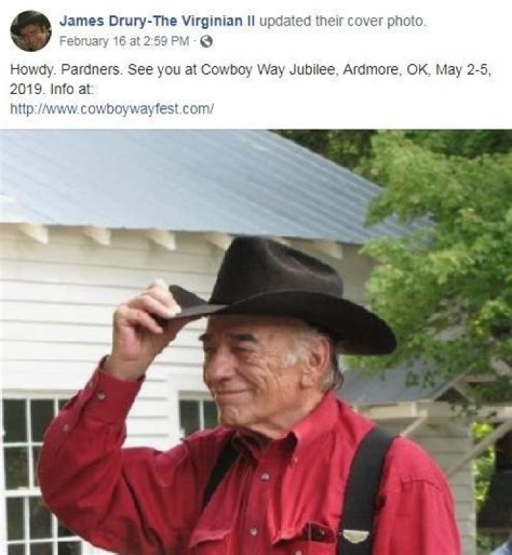 James Drury Net Worth | Celebrity Net Worth