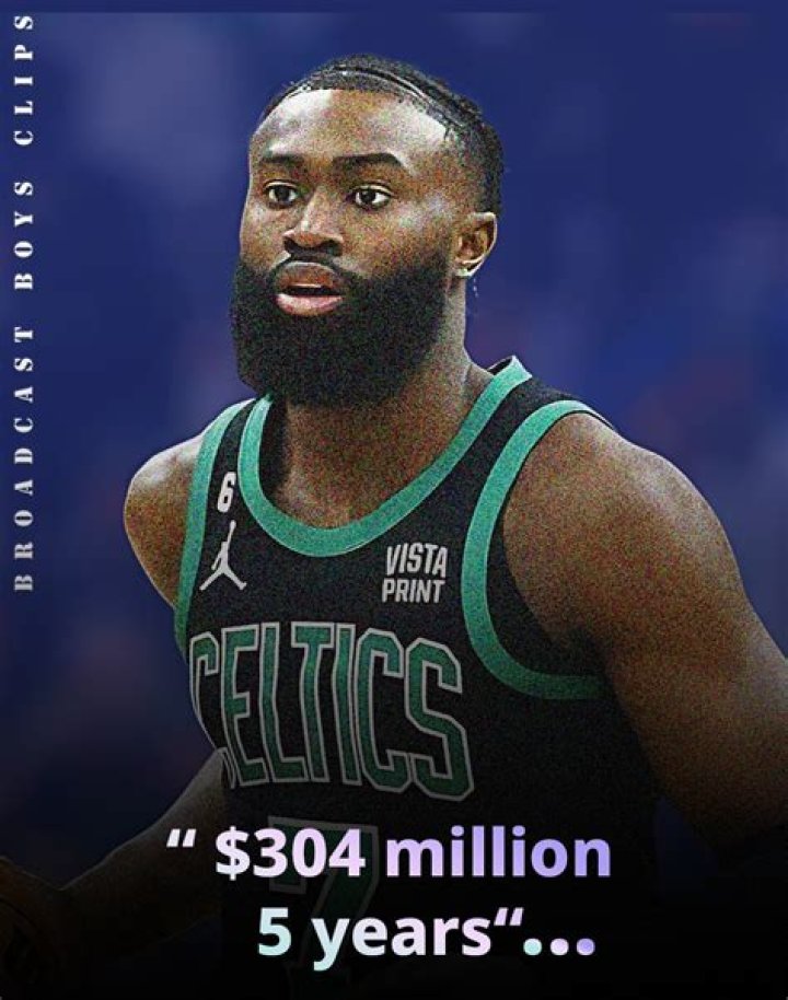 Jaylen Brown Just Signed The Richest Deal In NBA History