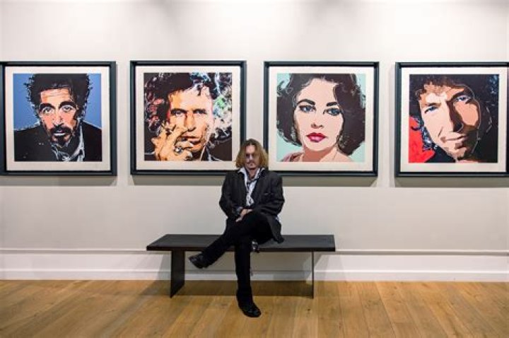 Johnny Depp Sells $3.6 Million Worth Of Original Artwork