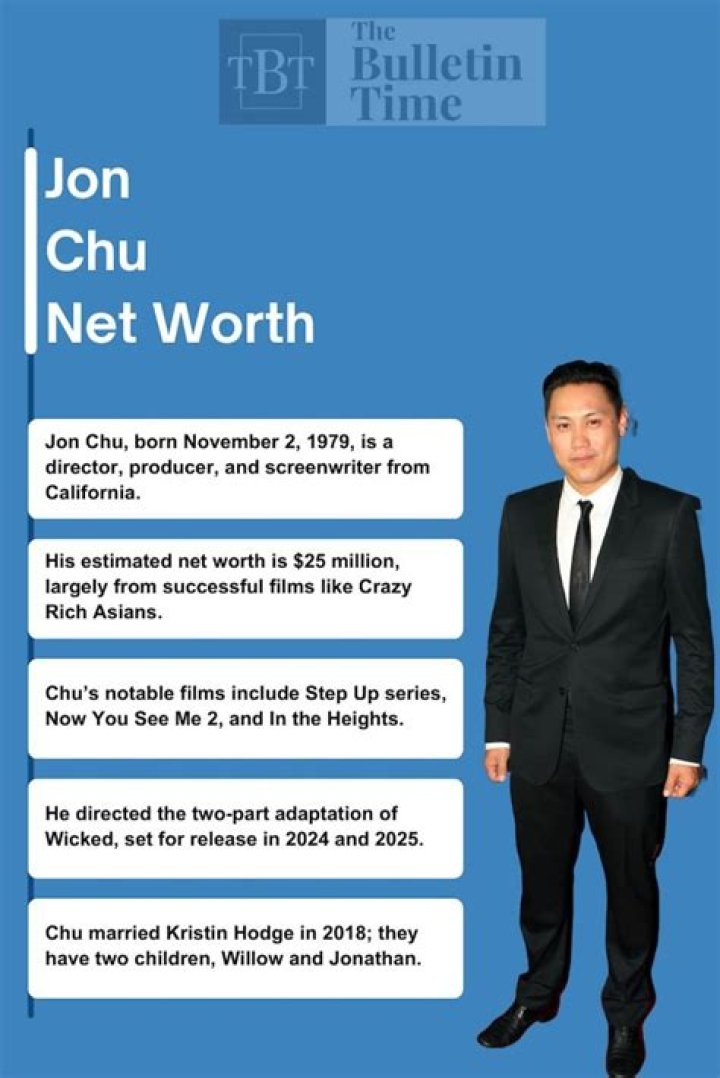 Jon Chu Net Worth | Celebrity Net Worth