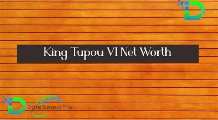King Tupou VI Net Worth