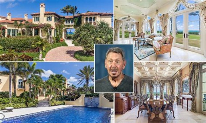 Larry Ellison Buys $80 Million Florida Mansion - He'll Pay For The Home In Four Months With Oracle Dividend Tax Savings Alone