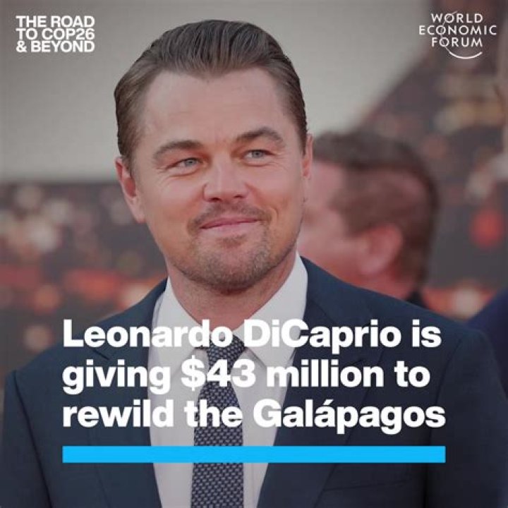 Leonardo DiCaprio Just Pledged $43 Million To Restore The Galápagos Islands