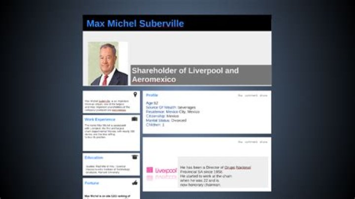 Max Michel Suberville Net Worth