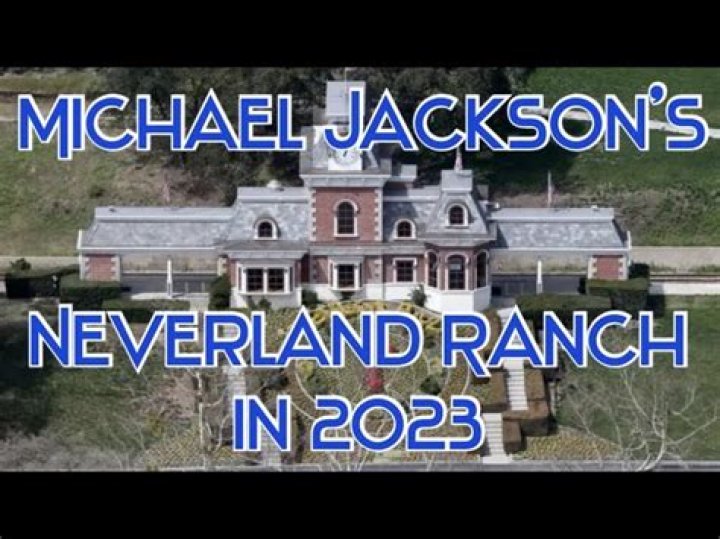 Michael Jackson's Neverland Ranch Going Up For Sale Again, With A New Name And A 33% Discount