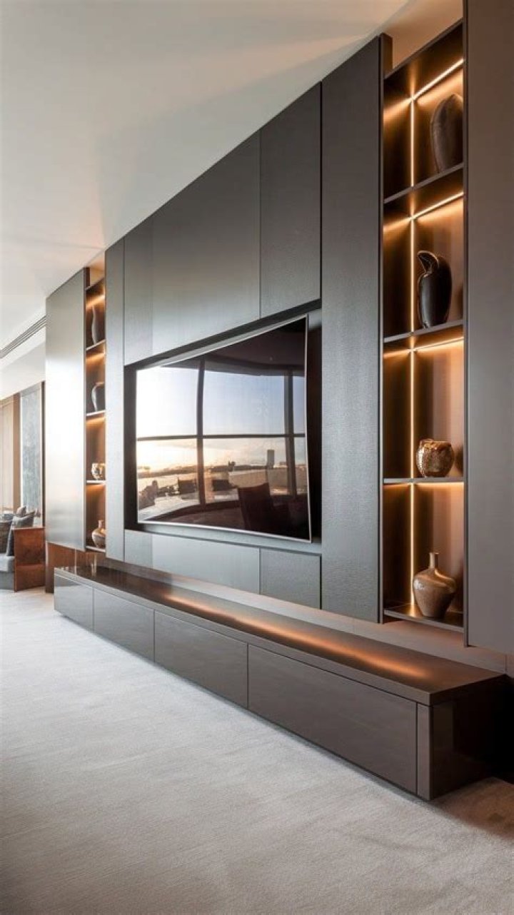 Old Porsche Turned into Awesome Living Room Entertainment Center