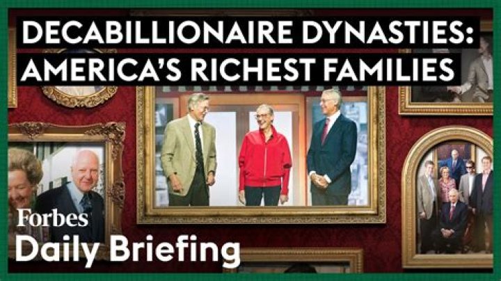 The Five Richest American Families Right Now  
