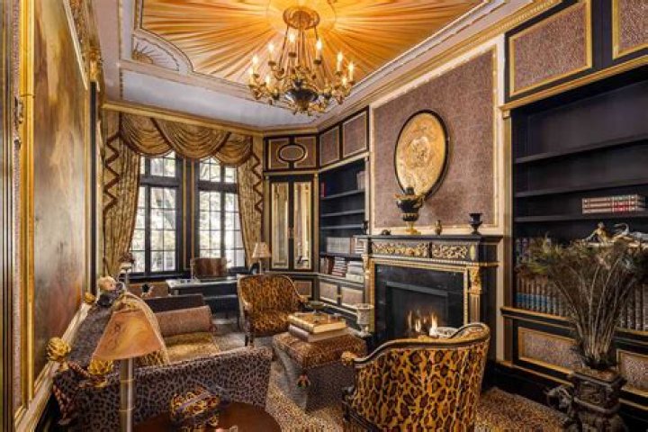 The Late Ivana Trump's Gold-And-Leopard-Print NYC Townhouse Listed For $26.5 Million