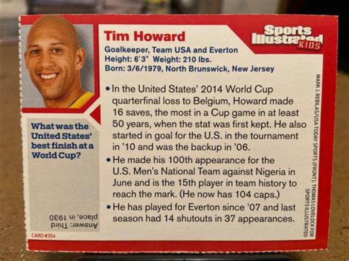 Tim Howard Net Worth | Celebrity Net Worth