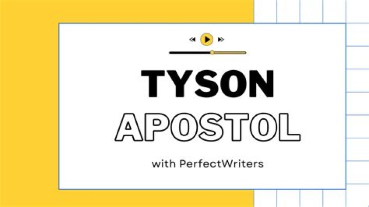 Tyson Apostol Net Worth | Celebrity Net Worth