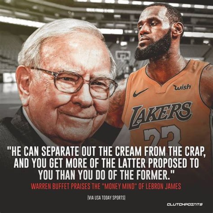 Warren Buffett Praises LeBron James' "Money Mind"